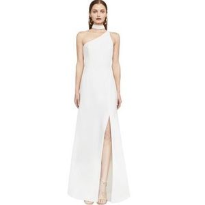 White BCBG dress